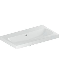 Geberit iCon Light Waschtisch 501842004 75x42cm, ohne Hahnloch, mit Überlauf, weiß KeraTect