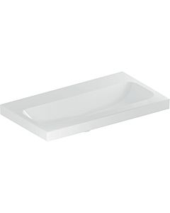 Geberit iCon Light Waschtisch 501842008 75x42cm, ohne Hahnloch, ohne Überlauf, weiß KeraTect