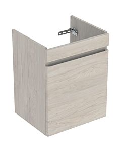 Geberit Renova Plan vanity unit 501904001 48.4 x 60.6 x 40.7 cm, light walnut, foil structured