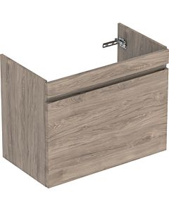 Geberit Renova Plan Waschtischunterschrank 501909JR1 78,2 x 60,6 x 44,6 cm, nussbaum, Folie strukturiert
