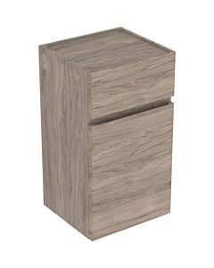 Geberit Renova Plan side cabinet 501921JR1 39x70x36cm, 2000 door, 2000 drawer, walnut, foil structured