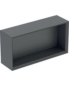 Geberit iCon boîte murale 502322JK1 45x23,3x13,2cm, rectangulaire , lave/laqué mat