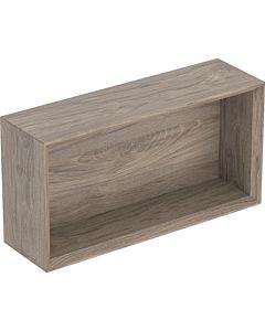 Geberit iCon boîte murale 502322JR1 45x23,3x13,2cm, rectangulaire , structure noyer/mélamine