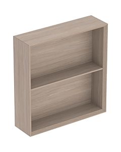 Geberit iCon étagère 502323JH1 45x46,7x13,2cm, carrée, structure chêne naturel/mélamine
