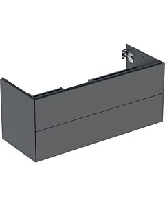 Geberit One Waschtisch-Unterschrank 505265003 118,4 x 50,4 x 47 cm, lava/lackiert matt, 2 Schubladen