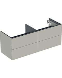 Geberit One vanity unit 505266007 133.2x50.4x47cm, 4 drawers, greige/matt lacquered