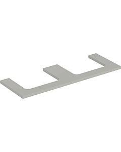 Geberit One plan vasque 505286007 135 x 3 x 47 cm, laqué grège/mat, double découpe
