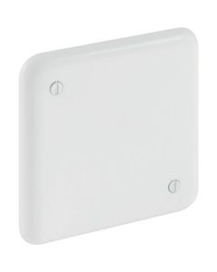 plaque de couverture Geberit blanc 85 x 85 mm 241161001 pour HyTronic WC control Mambo