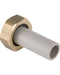 Geberit plastic nipple with union nut 243007001 and flat seal