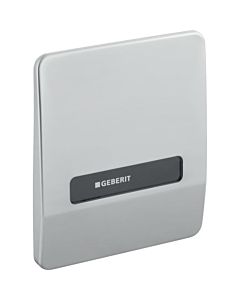 plaque de couverture Geberit en acier chromé 240841001 avec kit d&#39;échange IR