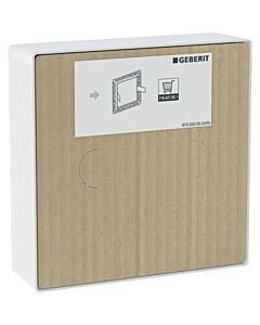 Geberit protection du bâtiment 244654001 pour plaque de recouvrement, pour mitigeur lavabo avec boîtier de fonction encastré