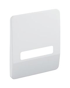 plaque de couverture Geberit pour l&#39;électronique IR-UP, 240043001 en acier chromé
