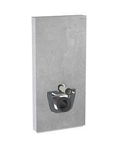 Geberit Monolith wall- WC -module 131222JV5 height 101cm, front concrete look, side aluminum