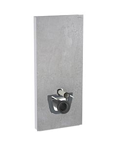 Geberit Monolith wall- WC -module 131231JV5 height 114cm, front concrete look, side aluminum