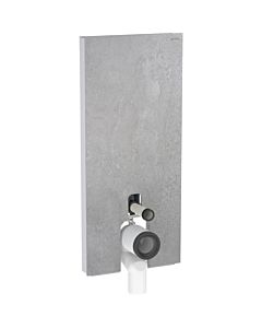 Geberit Monolith stand- WC -module 131233JV5 height 114cm, front concrete look, side aluminum
