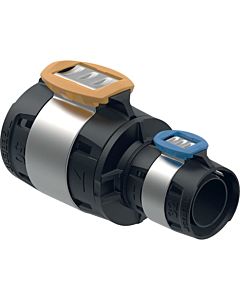 Geberit FlowFit Reduktion 620045001 DN 40/32, Ø 50/40 mm, 12,2 cm, PPSU