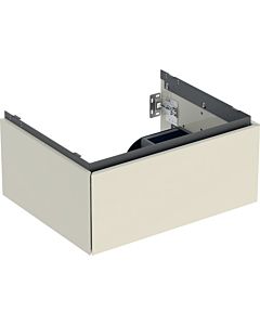 Geberit One meuble sous-vasque 505071004 59,2 x 50,4 x 47 cm, gris sable/laqué brillant, tiroirs 2000