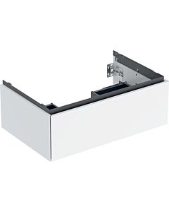 Geberit One meuble sous-vasque 505072001 74 x 50,4 x 47 cm, blanc / laqué brillant, tiroirs 2000