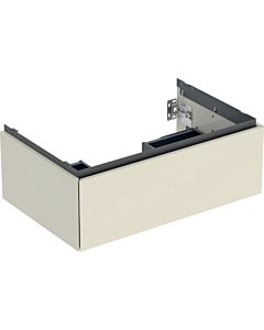 Geberit One vanity unit 505072004 74 x 50.4 x 47 cm, sand-grey/lacquered high gloss, 2000 drawers