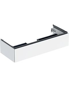 Geberit One Waschtisch-Unterschrank 505075001 118,4 x 50,4 x 47 cm, weiß/lackiert hochglänzend, 1 Schubladen