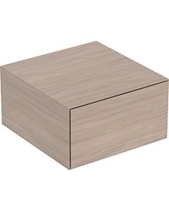 Geberit armoire d&#39;appoint One 505078005 45x24,5x47cm, tiroirs 2000 , structure en bois de chêne/mélamine