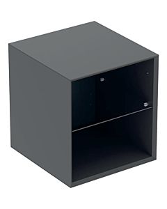 Geberit One side element 505079003 45x49.2x47cm, lava/lacquered matt