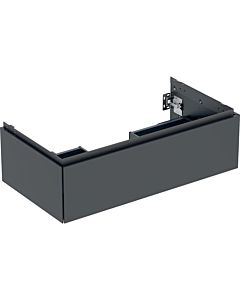 Geberit One meuble sous-vasque 505073008 88,8 x 50,4 x 47 cm, noir mat, tiroirs 2000