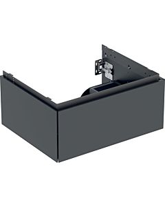 Geberit One meuble sous-vasque 505071008 59,2 x 50,4 x 47 cm, noir mat, tiroirs 2000