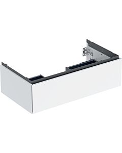 Geberit One Waschtisch-Unterschrank 505073001 88,8 x 50,4 x 47 cm, weiß/lackiert hochglänzend, 1 Schubladen