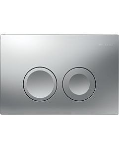 Geberit Delta 25 Round actuator plate 115125465 matt chrome, for dual flush