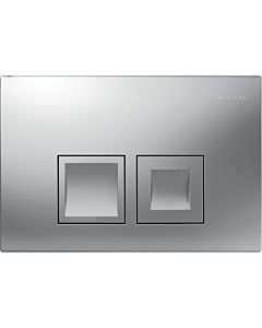 Geberit Delta 25 Square actuator plate 115135465 matt chrome, for dual flush