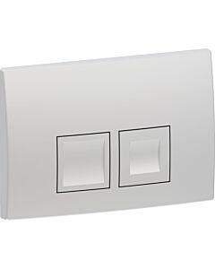 Geberit Delta 25 Square actuator plate 115135465 matt chrome, for dual flush