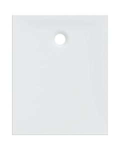 receveur de douche rectangle Geberit Nemea 550593001 80 x 100 cm, blanc / mat