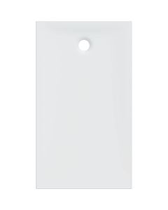 Geberit Rectangular Shower Tray Nemea 550597001 80 x 140 cm, white/matt
