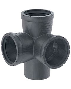 Geberit Silent Pro Eckabzweig 393559141 DN 100/100/100, 87,5°, hochschalldämmend