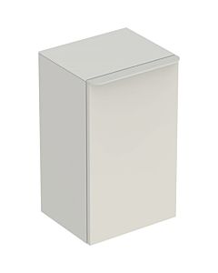 Geberit Smyle Square side cabinet 500360JL1 left, 36x60x32.6cm, sand grey high gloss, 2000 door