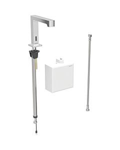 Geberit Brenta infrarouge mitigeur lavabo support, fonctionnement générateur, boîtier de fonction AP, chromé brillant, sans mélangeur