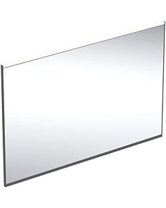 Geberit Option Plus Square Lichtspiegel 502784141 105 x 70 cm, schwarz matt/Aluminium eloxiert, direkte-/indirekte Beleuchtung