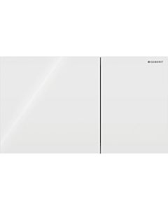 Geberit Sigma 70 Square Actuator plate 115622SI1 for dual flush, white