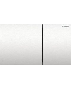 Geberit Sigma 70 Square Plaque de commande 115622FW1 pour double chasse, acier inoxydable brossé