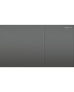 Geberit Sigma 70 Square Plaque de commande 115622QD1 pour double chasse, chrome noir