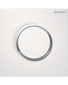 Geberit Hytouch Typ 10 Urinalsteuerung 116015KJ1 pneumatisch, weiss/verchromt/weiss