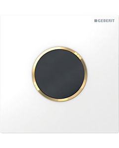 Geberit Hytronic Urinalsteuerung Typ 10 116035KK1 Infrarot/Batterie, weiß / vergoldet