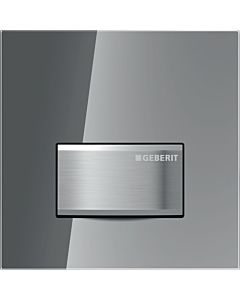 Geberit Urinalsteuerung Typ 50 116016SD5 Rauchglas verspiegelt / chrom, pneumatisch