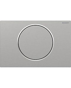 Geberit Betätigungsplatte Sigma10 115758SN5 edelstahl gebürstet, für 1 Mengen Spülung