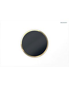 Geberit WC-Steuerung 115908KK6 Batteriebetrieb, 2-Mengen-Spülung, weiß-alpin