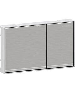 Geberit Betätigungsplatte Omega60 115081GH1 chrom gebürstet, für Omega-Spülkasten