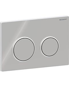 Geberit Betätigungsplatte Kappa 21 115240KH1 chrom/seidenglanz/chrom, für 2-Mengen-Spülung