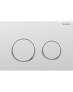 Geberit Betätigungsplatte Kappa 21 115240KN1  seidenglanz verchromt/hochglanz verchromt