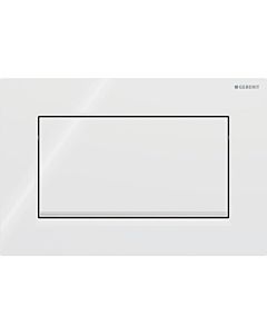 Geberit Sigma30 Betätigungsplatte 115893KJ1 weiß / hochglanz-verchromt